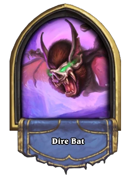 Dire Bat Card Image