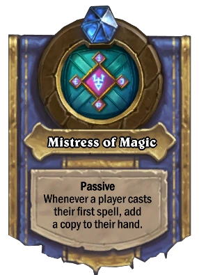 Mistress of Magic Card Image