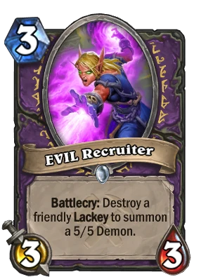 EVIL Recruiter Card Image