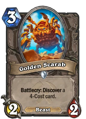 Golden Scarab Card Image