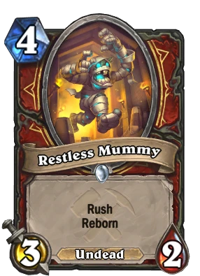 Restless Mummy Card Image