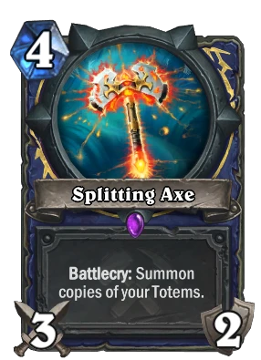 Splitting Axe Card Image