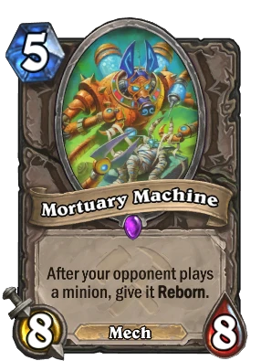 Mortuary Machine Card Image