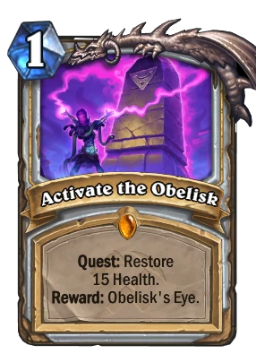 Activate the Obelisk Card Image