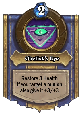 Obelisk's Eye Card Image