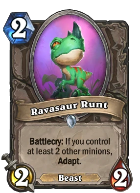 Ravasaur Runt Card Image