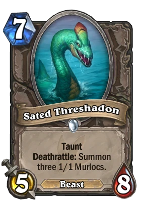 Sated Threshadon Card Image