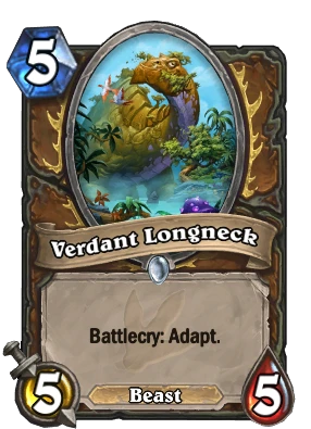 Verdant Longneck Card Image