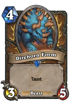 Direhorn Form Card Image