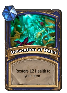 Invocation of Water Card Image