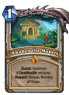 Awaken the Makers Card Image