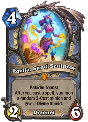 Raylla, Sand Sculptor Card Image