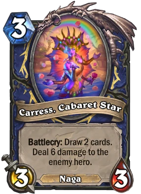 Carress, Cabaret Star Card Image