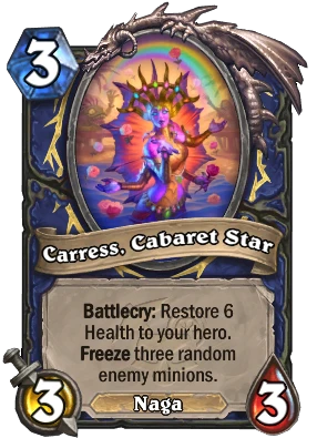 Carress, Cabaret Star Card Image