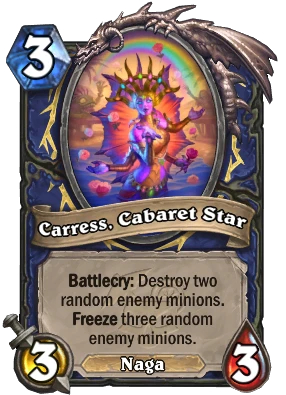 Carress, Cabaret Star Card Image