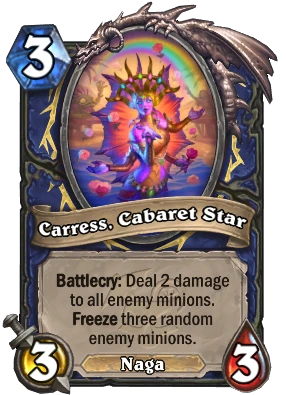 Carress, Cabaret Star Card Image