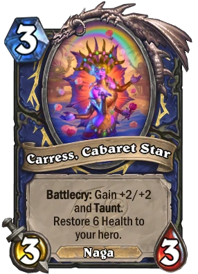 Carress, Cabaret Star Card Image