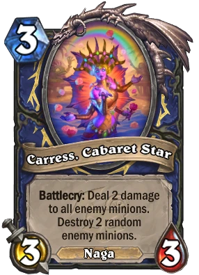 Carress, Cabaret Star Card Image