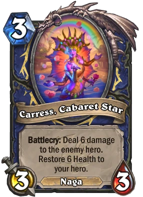 Carress, Cabaret Star Card Image