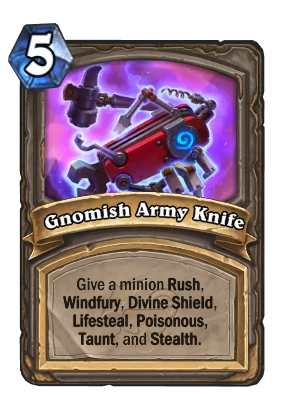 Gnomish Army Knife Card Image