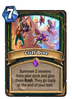 Cliff Dive Card Image
