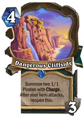 Dangerous Cliffside Card Image