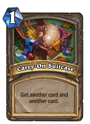 Carry-On Suitcase Card Image