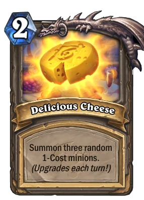 Delicious Cheese Card Image