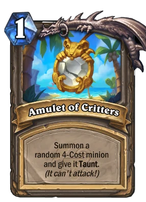 Amulet of Critters Card Image