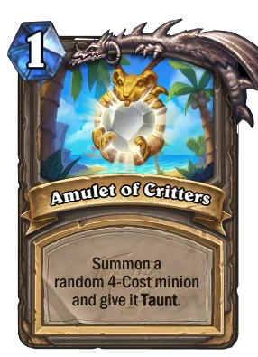 Amulet of Critters Card Image