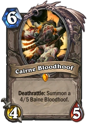 Cairne Bloodhoof Card Image