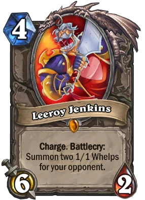 Leeroy Jenkins Card Image