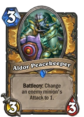 Aldor Peacekeeper Card Image