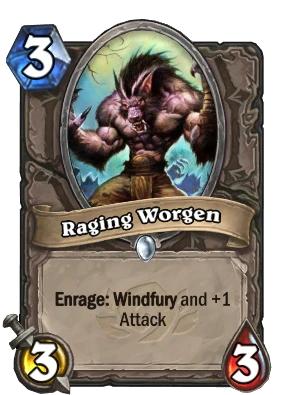 Raging Worgen Card Image