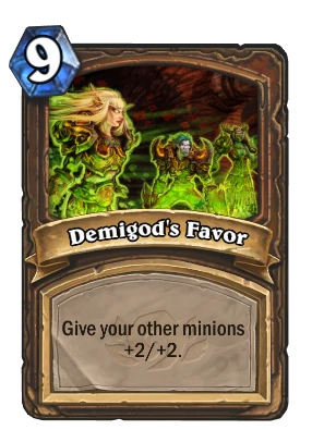 Demigod's Favor Card Image