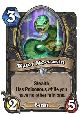 Water Moccasin Card Image