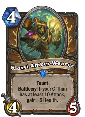 Klaxxi Amber-Weaver Card Image