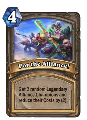 For the Alliance! Card Image