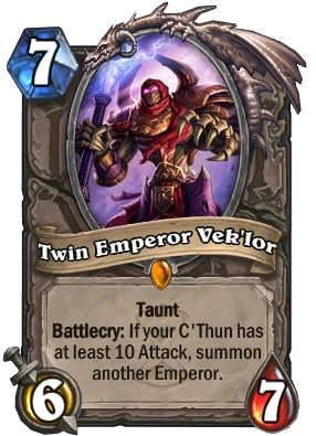 Twin Emperor Vek'lor Card Image