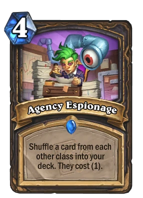 Agency Espionage Card Image