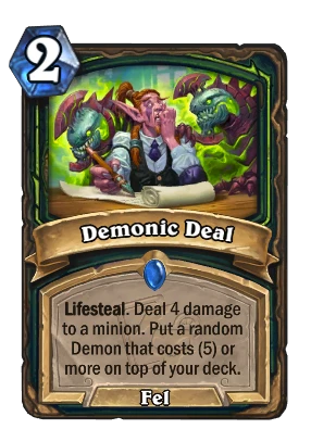 Demonic Deal Card Image
