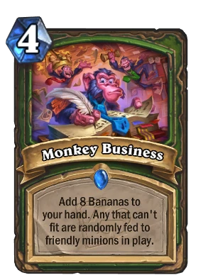Monkey Business Card Image