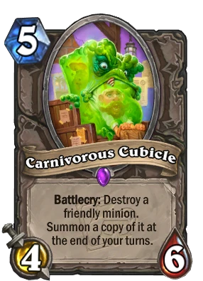 Carnivorous Cubicle Card Image