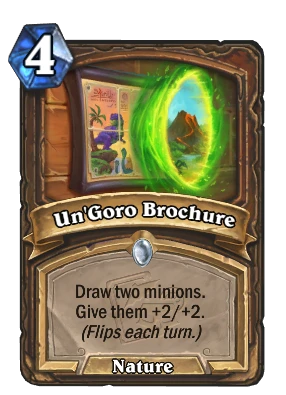 Un'Goro Brochure Card Image