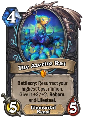 The Azerite Rat Card Image