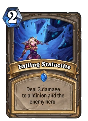 Falling Stalactite Card Image