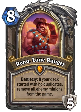 Reno, Lone Ranger Card Image