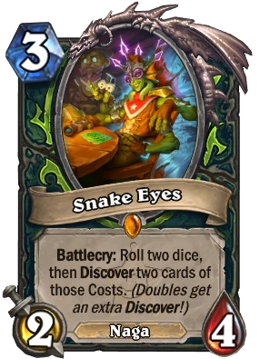 Snake Eyes Card Image