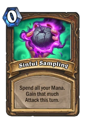Sinful Sampling Card Image