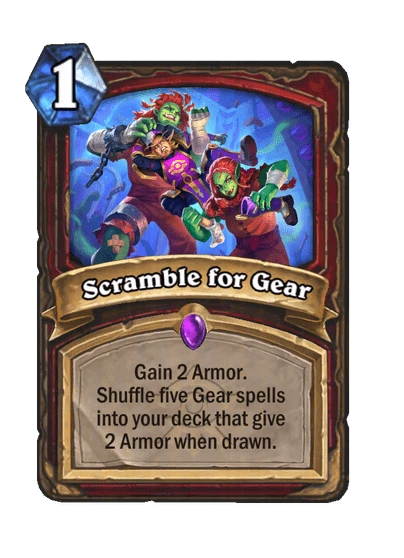 Scramble for Gear Card Image